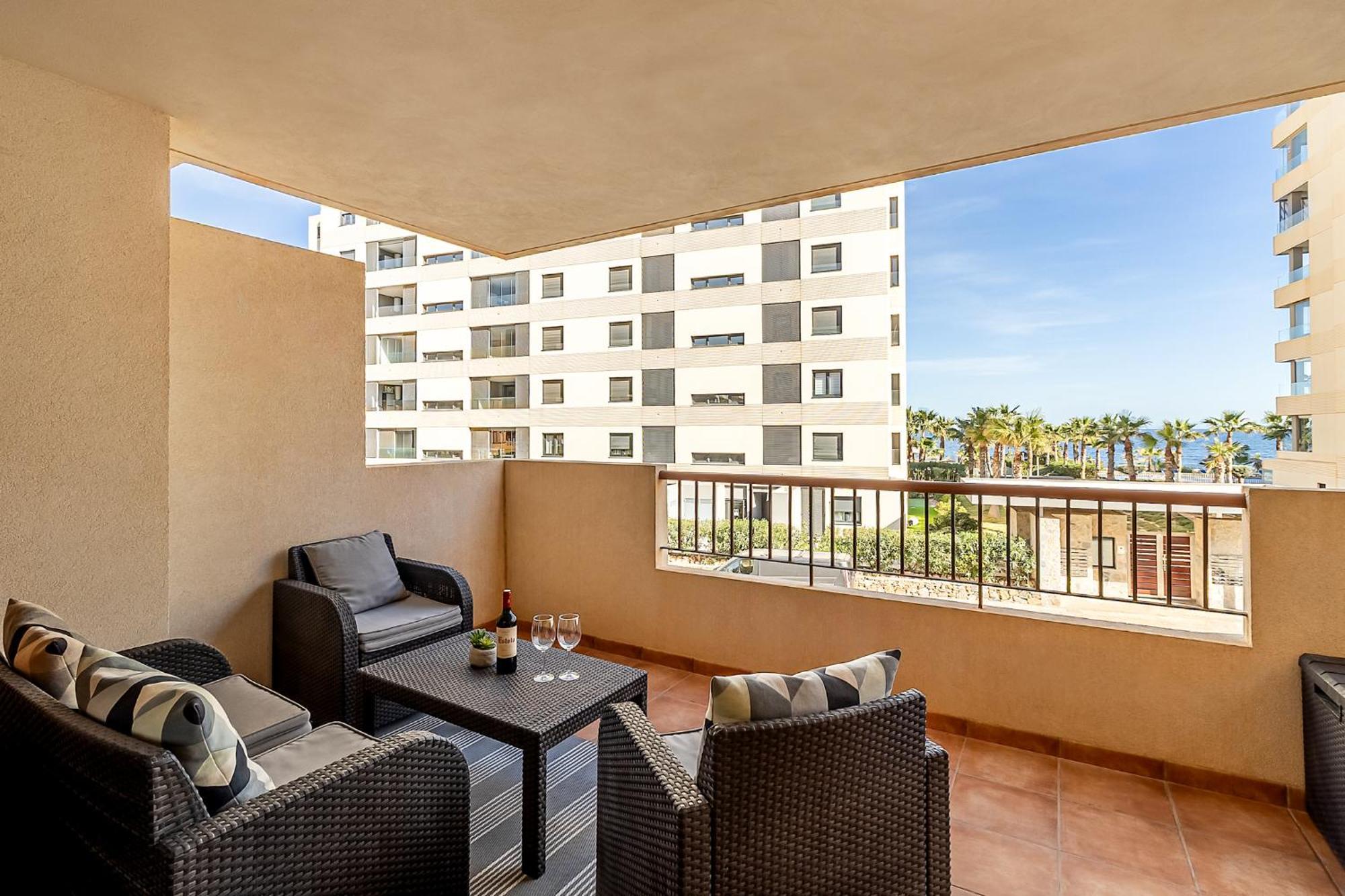 New Apartment With Sea View And Pool Torrevieja Extérieur photo